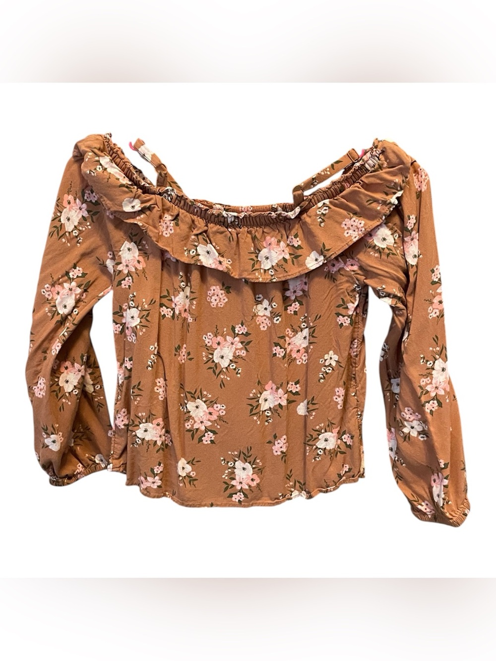 Floral Off-Shoulder Blouse